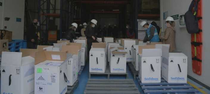 Colombia recibió un nuevo lote de vacunas de Pfizer