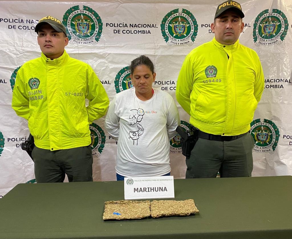 mujer capturada en las gardenias
